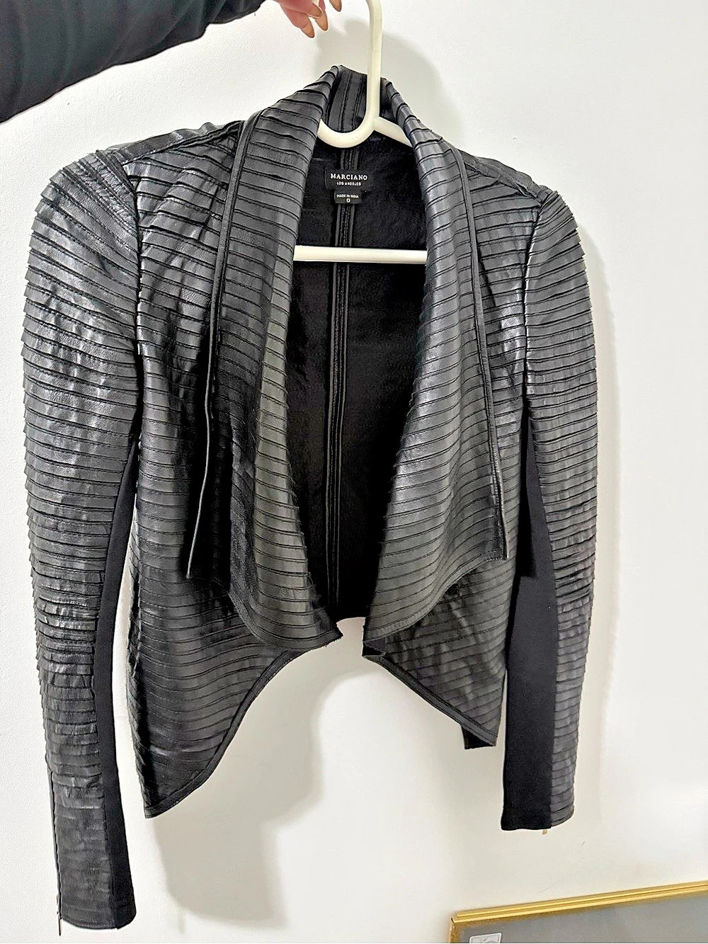 Marciano Shayna Drape Jacket Black Size 0